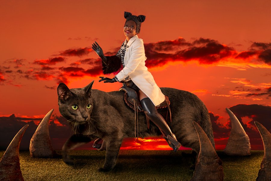 Tony-Gum_Cat-Lady_Riding-The-Puss